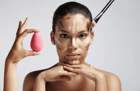 make up contouring